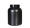 Sport Nutrition, Whey Protein or Gainer. Black Plastic Jar