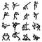 Sport Pictogram Icon Set 03 Martial Arts