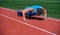 sport success. male athlete do morning exercise. pushups workout. sportsman planking outdoor.