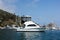 Sportfisher Yacht at Santa Catalina Island