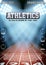 Sporting poster of athletics