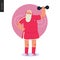 Sporting Santa - dumbbell lifting