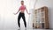 sportive woman dance training female choreograph