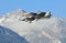 Sports aircraft in the mountains