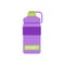 Sports bottle hydro flask water. Sport water bottle vector illustration colorful