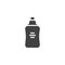 Sports bottle vector icon