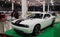 The sports car Dodge Challenger III in `Crocus Expo`. Moscow