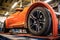 sports car tires and suspension assembly process