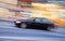 Sports Car Vehicle in motion blur