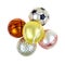 Sports Christmas Ornaments On White Background