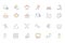 Sports Colored Outline Vector Icons 6