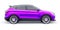 sports compact car SUV. 3d render illustrration