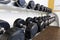 Sports dumbbells