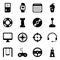 Sports Glyph Icons Set