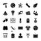 Sports Glyph Vector Icons