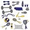 Sports pattern, tennis rackets,tennis balls,badminton rackets,sports mat,dumbbells, kettlebells pancakes, wireless kettlebells, ke