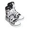 Sports shoes - high top sneakers