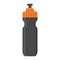 Sports water bottle flat icon, fitness and sport