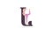 Sports yoga women in letter L vector design. Alphabet letter icon concept. Sports young women doing yoga exercises with letter L