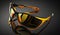 Sporty Look 3D Render of Athletic Sunglasses. Generative AI