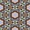 Spot kaleidoscopic seamless generated hires texture