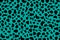 Spot print texture, blue cow skin pattern, vector illustration