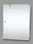 Spotlight Notebook Paper Clip 2 Pages Background
