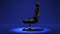 Spotlighted Business Chair, Blue Background