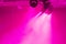 Spotlights and laser beams. Concert light. Stage lights.