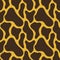 spotted animalistic seamless pattern with giraffe spots, stylish animal print