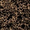 Spotted brown contours like animal skin on black background