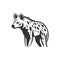 Spotted hyena icon