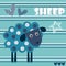 Spotted sheep lamb vector illustration