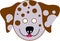 Spotty dalmation mask