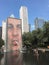 Spouting Crown Fountain, Millennium Park Chicago