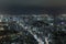 the sprawling cityscape of Tokyo.