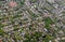 Sprawling suburban landscape full of houses and apartment buildings