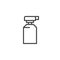 Spray bottle outline icon