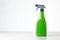 Spray bottle still life on white