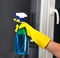 Spray for cleaning window