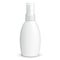 Spray Cosmetic Perfume, Deodorant, Freshener Or Medical Antiseptic Drugs Plastic Bottle White. Illustration Isolated.