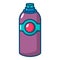 Spray deodorant icon, cartoon style