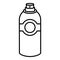 Spray deodorant icon , outline style