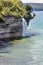 Spray Falls at Pictured Rocks National Lakeshore on Lake Superior