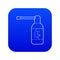 Spray for throat icon blue vector