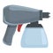 Sprayer compressor icon cartoon vector. Paint gun