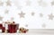 Spread Holiday Cheer with Festive Merry Christmas Clipart on White Wood Background!