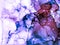 Spring Alcohol Ink Background. Alcohol Ink Art.