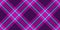 Spring background check pattern, arabic fabric plaid texture. Dreamy vector textile seamless tartan in purple and pink colors