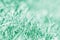 Spring background toned in aqua menthe. Background, water drops on the green grass